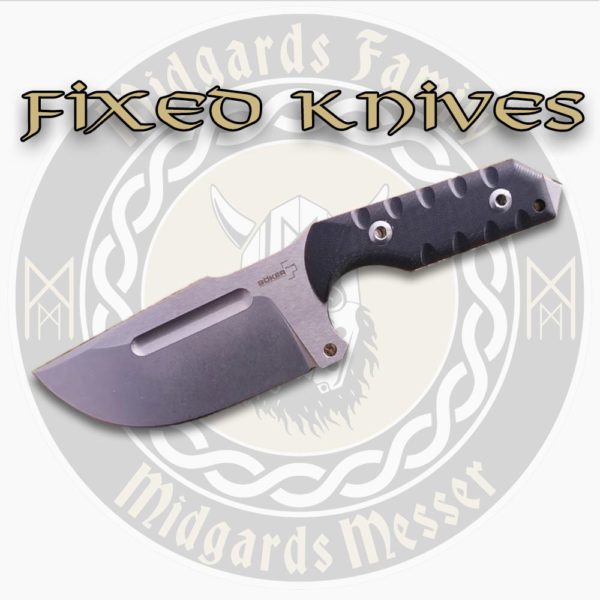 Fixed blade knives