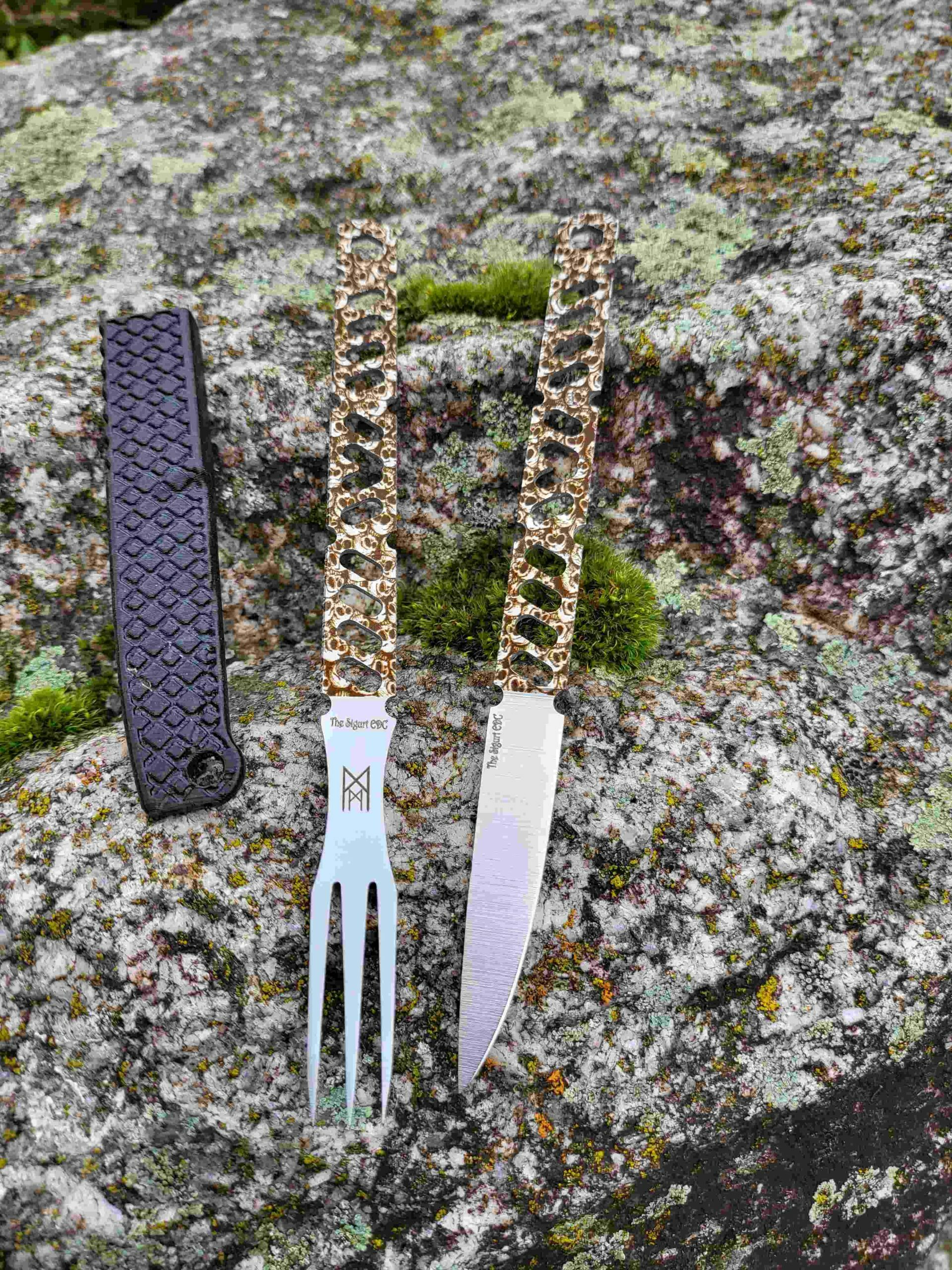 The SIGURD EDC Besteck MIdgards-Messer The SIGURD EDC Besteck MIdgards-Messer