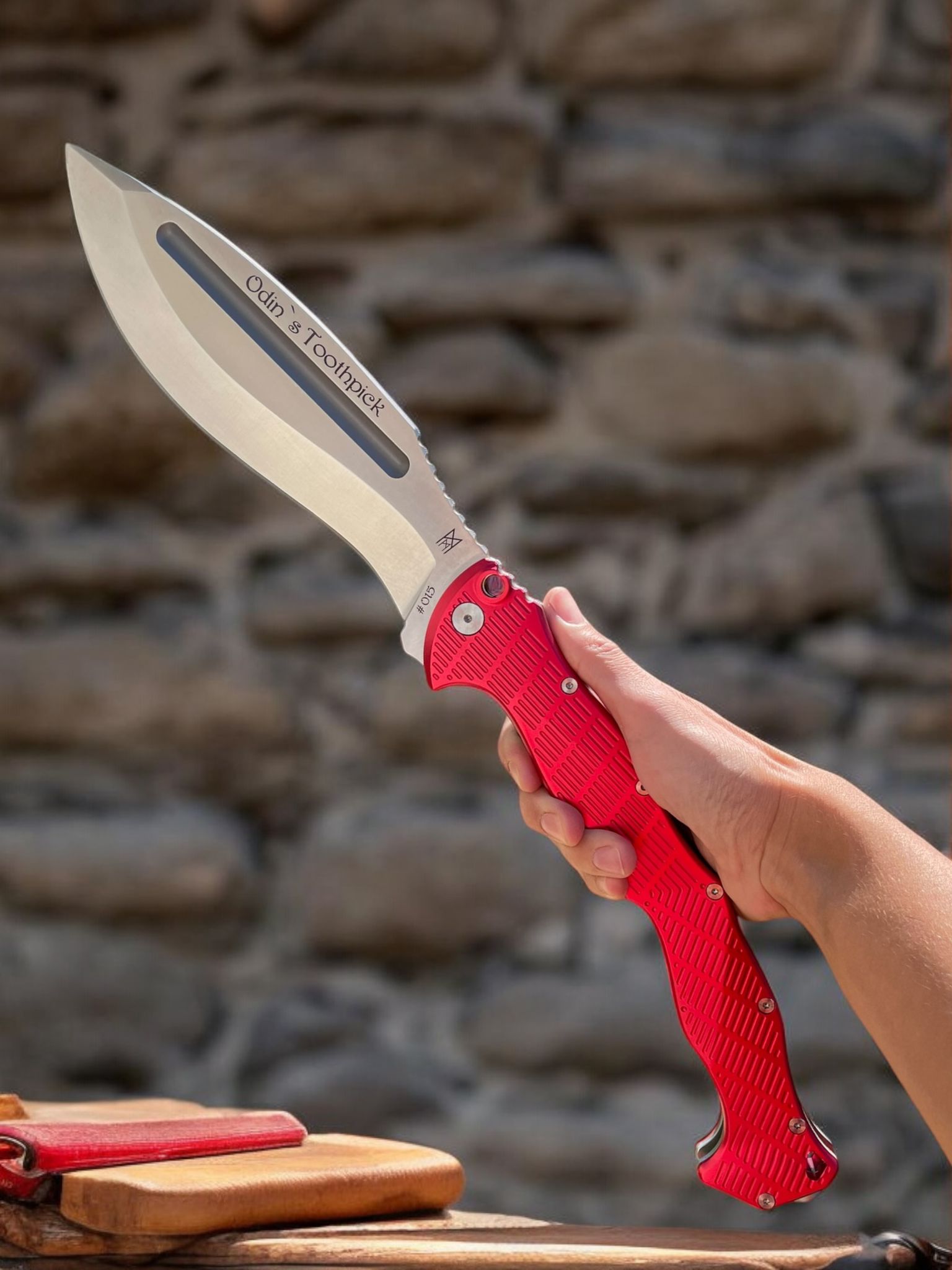 Kukri fold red 7