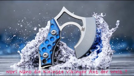 Midgards-Messer Nori Nano V2 die Kleinste Vikinger Axt der Welt?